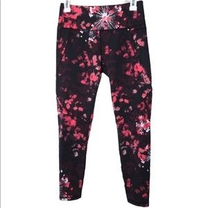 Sweaty Betty Leggings Firework Flower Stretch Pants